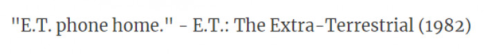 36. From the 1982 movie E.T.