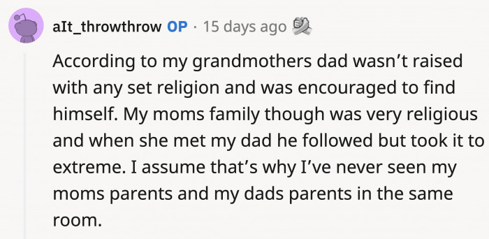 He was influenced by his wife and her family but decided to take it up a notch.