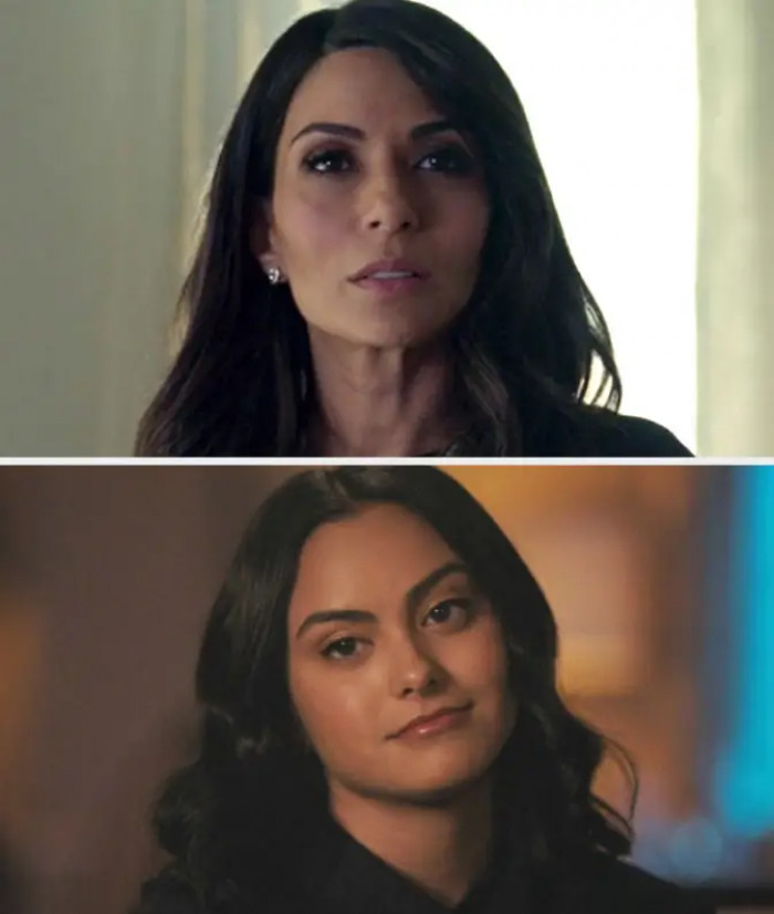 21. Marisol Nichols as Hermione and Camila Mendes as Veronica Lodge in Riverdale