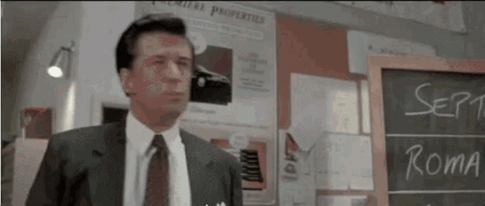 4. Alec Baldwin as Blake in Glengarry Glen Ross