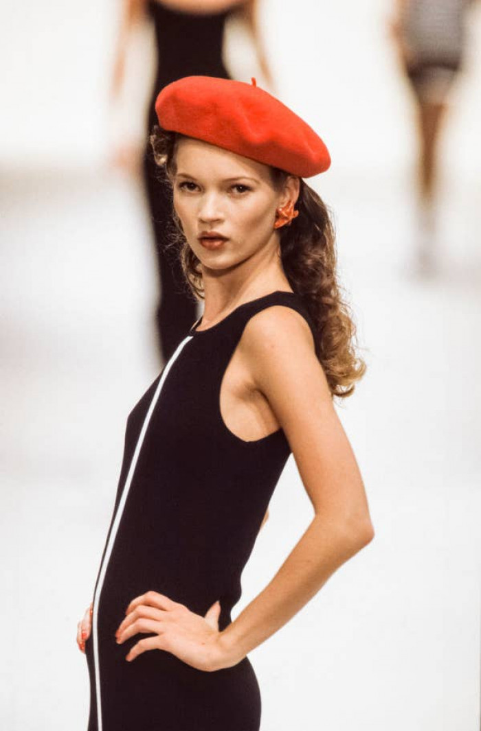 6. Kate Moss at 19 years old