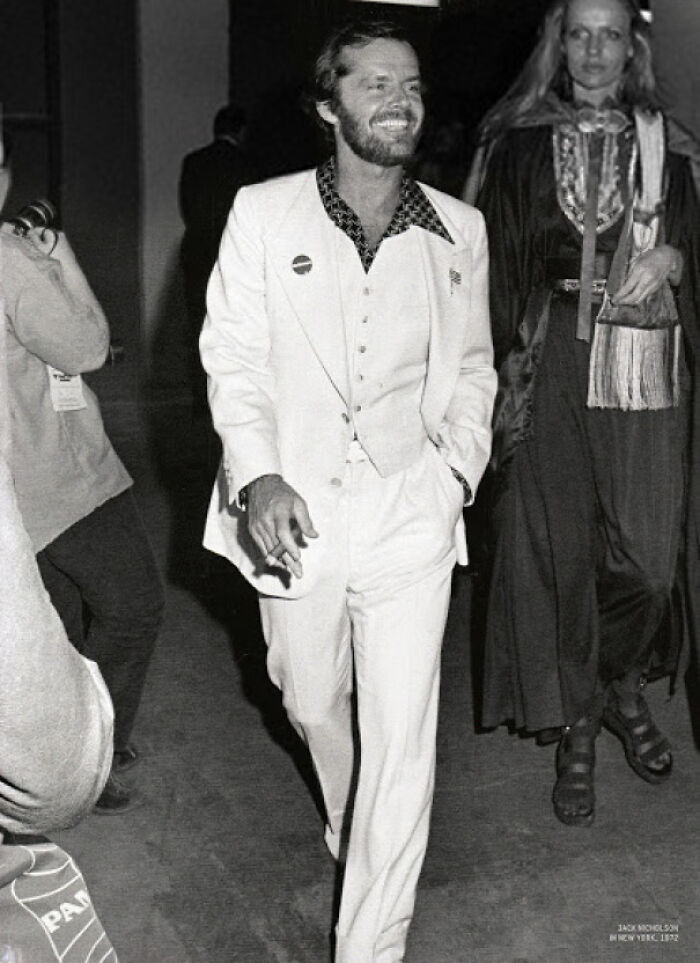 44. Here is Jack Nicholson in 1972