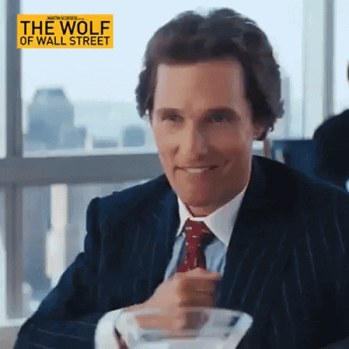 17. Matthew McConaughey as Mark Hanna in The Wolf of Wall Street