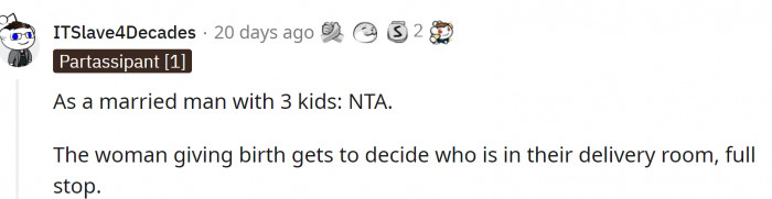 The bottom line: Listen to the married man with three kids