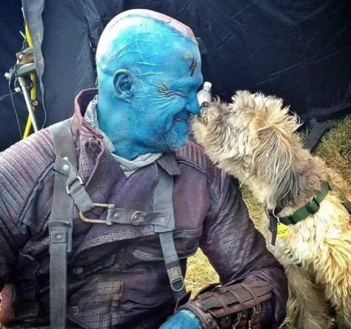 25. Yondu actually has a sweeter and softer side