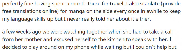 Keeping my language skills up