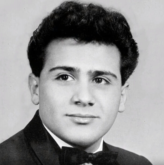 46. Danny DeVito at Oratory Preparatory School, Summit, NJ in 1961