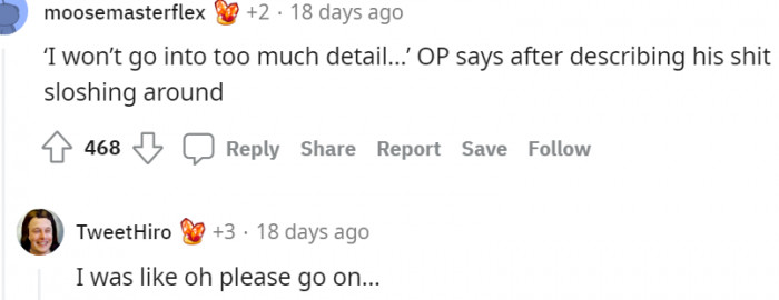 8. Not going into much detail