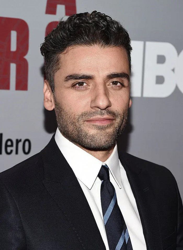 6. Oscar Isaac acting as Miguel O'Hara/Spider-Man in the movie, Spider-Man: Into the Spider-Verse