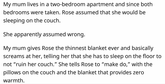 What to do in a two-bedroom apartment when you have guests? Not this: