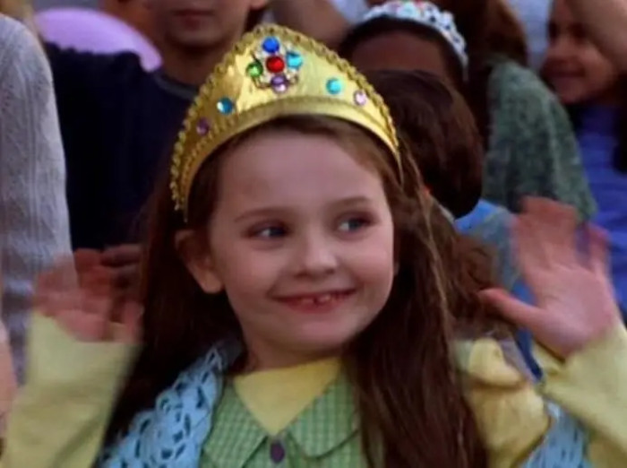 She plays one of the orphans in The Princess Diaries 2: Royal Engagement
