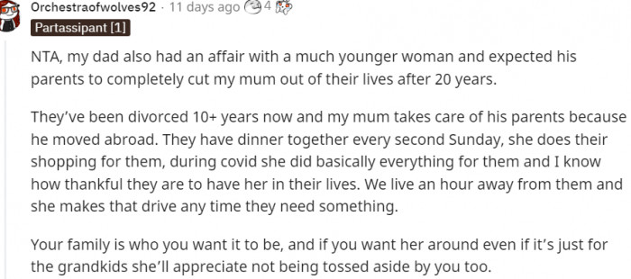 4. Your family is who you want it to be