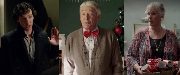 6. Sherlock - Sherlock's dad and mom were played by Timothy Carlton and Wanda Ventham, Benedict Cumberbatch's parents