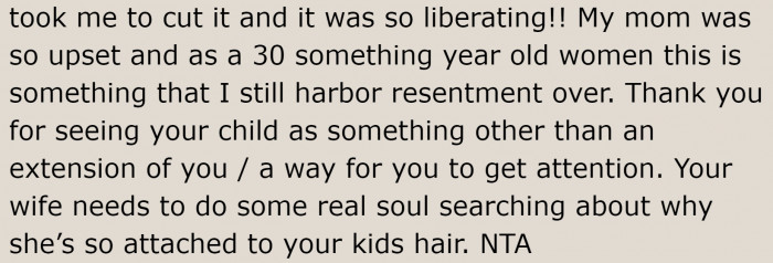 What the future would be like for the relationship between the mother and daughter.