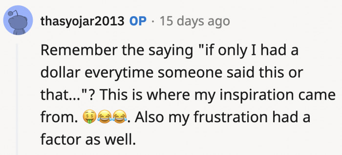 OP's genius is truly inspired