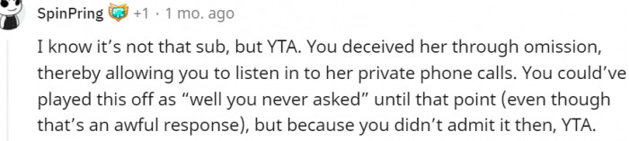 17. You deceived her through omission