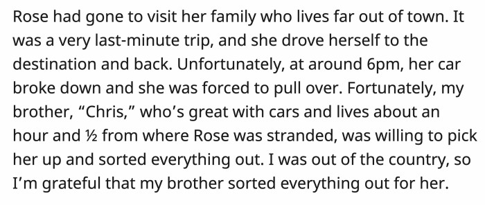 Sometimes boundaries are necessary.