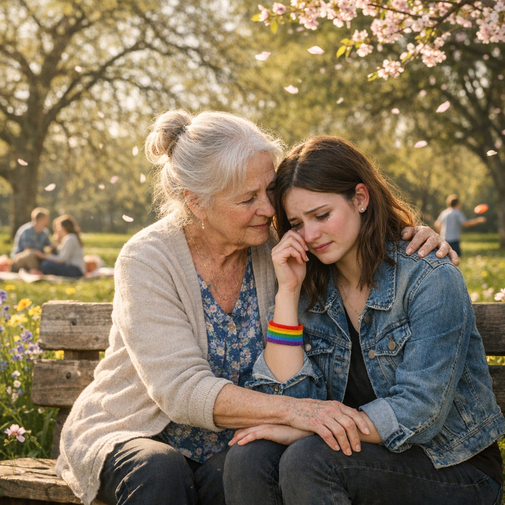 Family Drama: AITA for Seeking Support from Grandma After Coming Out to Mom?
