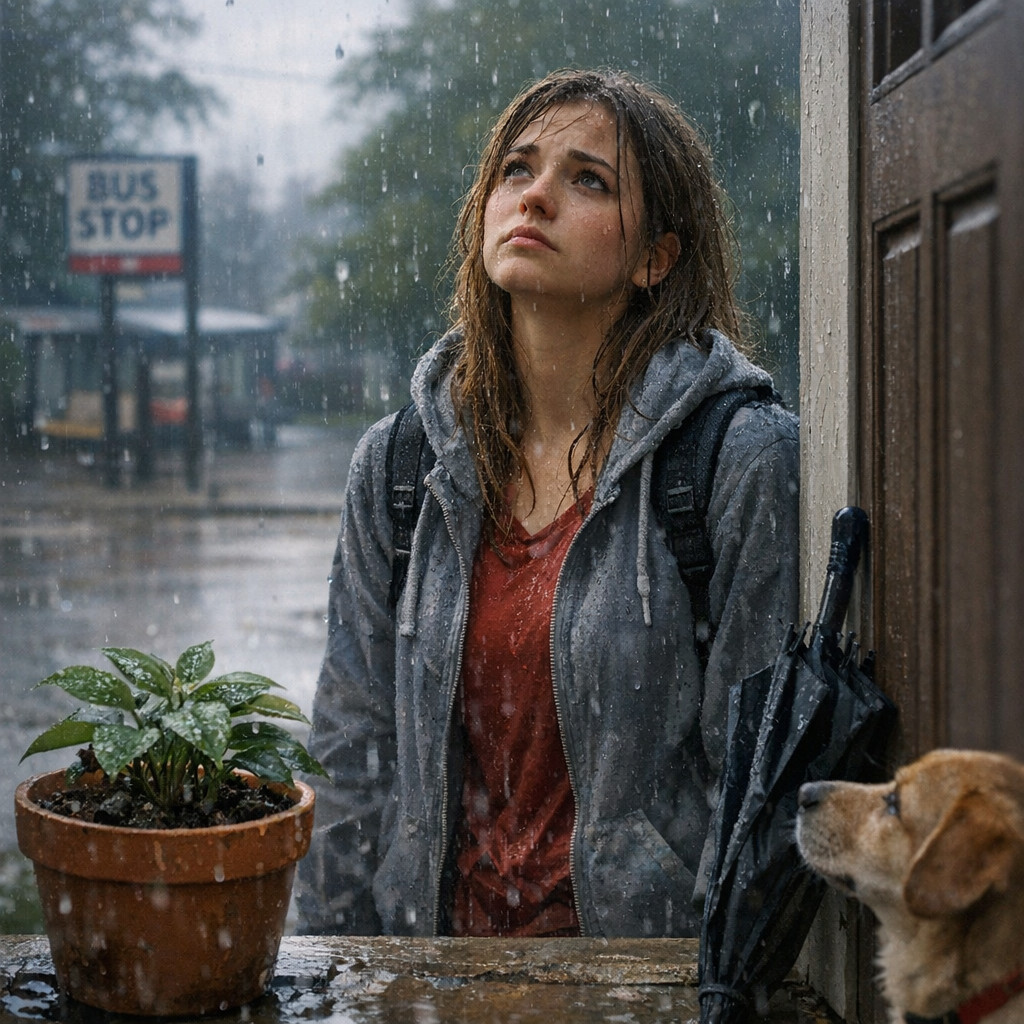 AITA for not answering the doorbell when my sister was waiting in the rain?