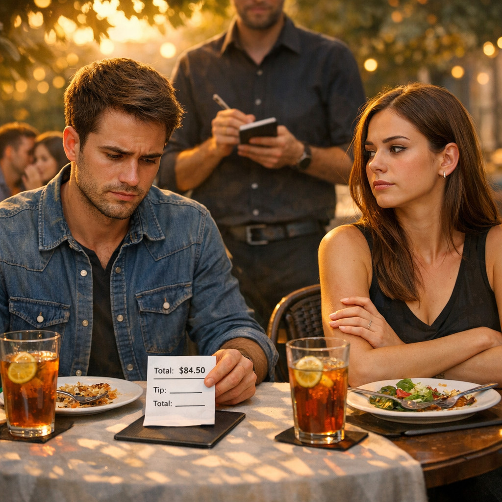 Friend Refused to Tip at a Restaurant - Am I Wrong for Leaving a Tip Anyway?