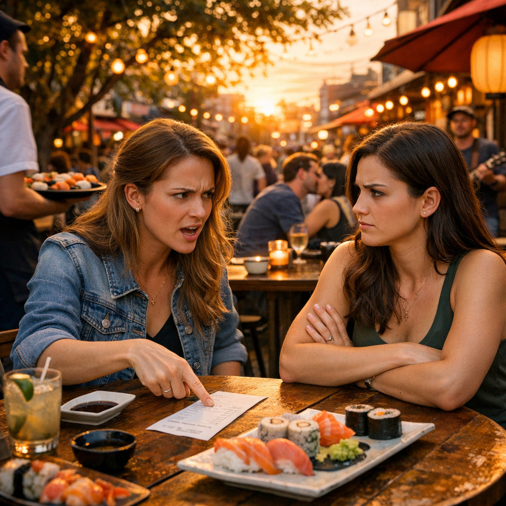 Friendship Dilemma: Splitting the Bill Leads to Argument - AITA?