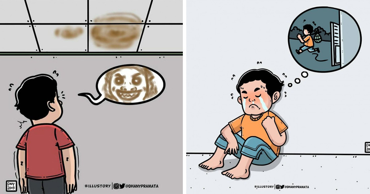 30 Funny, Touching, and Relatable Illustrations From Childhood Created By An Indonesian Artist