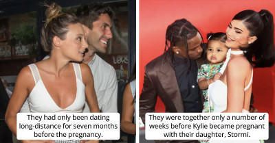 12 Time Celebrity Couples Got Pregnant In Less Than One Year Of Being In A Relationship