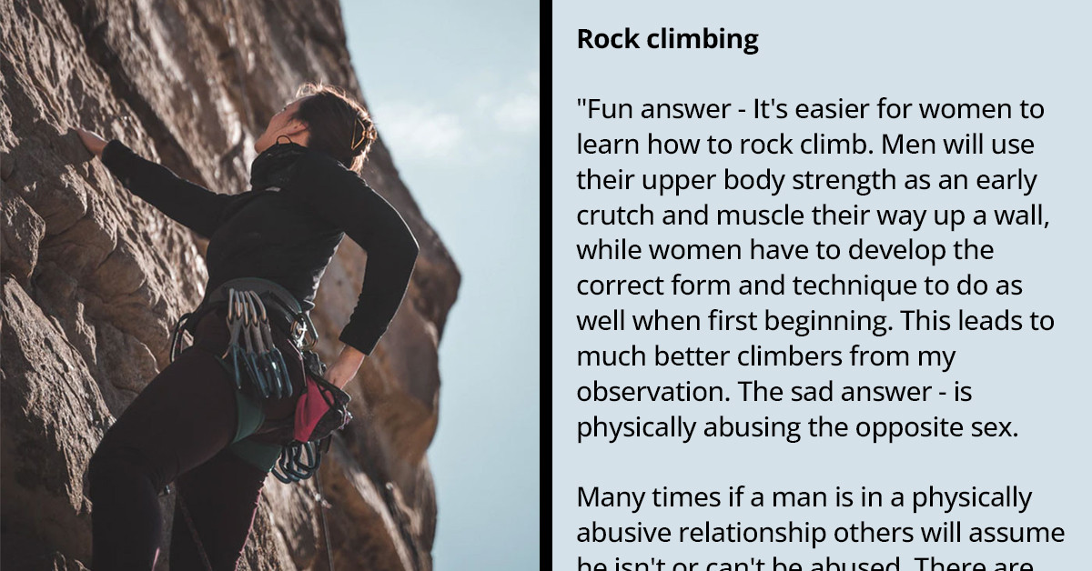 35 Things In Life That Women Do Easier Than Men