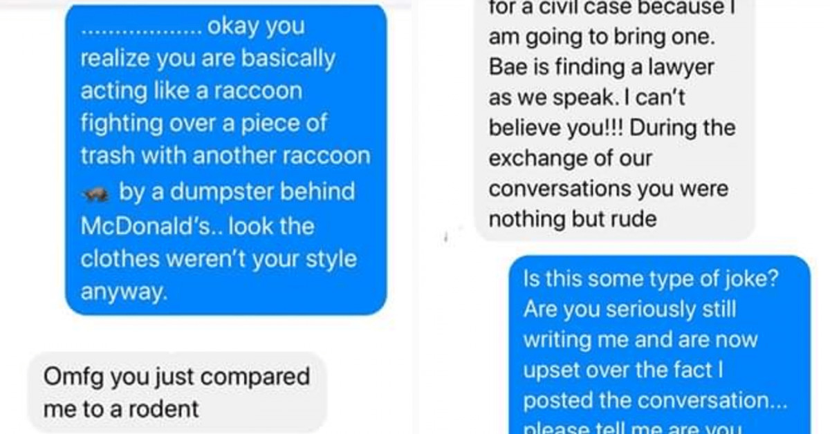 Facebook Seller Trolls Entitled Cheapskate and Drives Her Mad