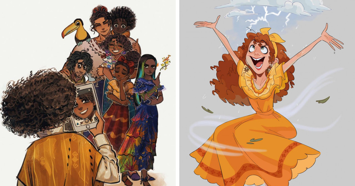 Artists Share 25 Creative and Stunning Encanto-Inspired Works of Art