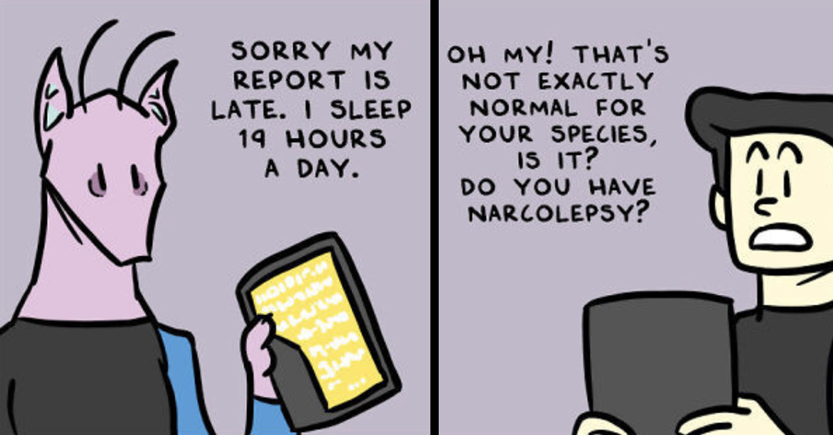 45 Comic Pictures About Humans and Aliens Going on an Adventure Onboard a Starship