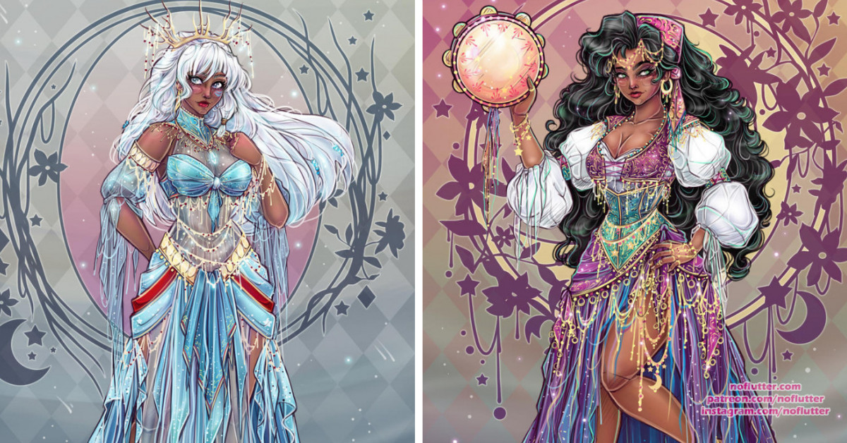 This Steampunk-Inspired Disney and Marvel Fan Art Is Undeniably Unique and Seriously Gorgeous