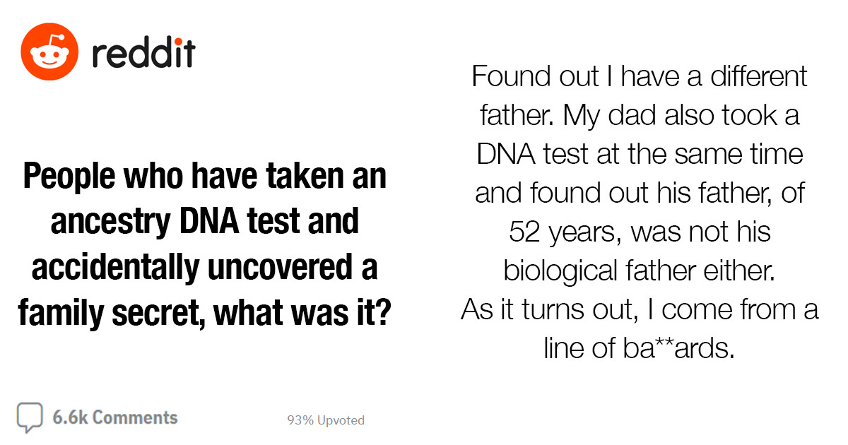 30 Stories Of People Who Discovered Disturbing Secrets Hidden In Their Family After Taking A DNA Test