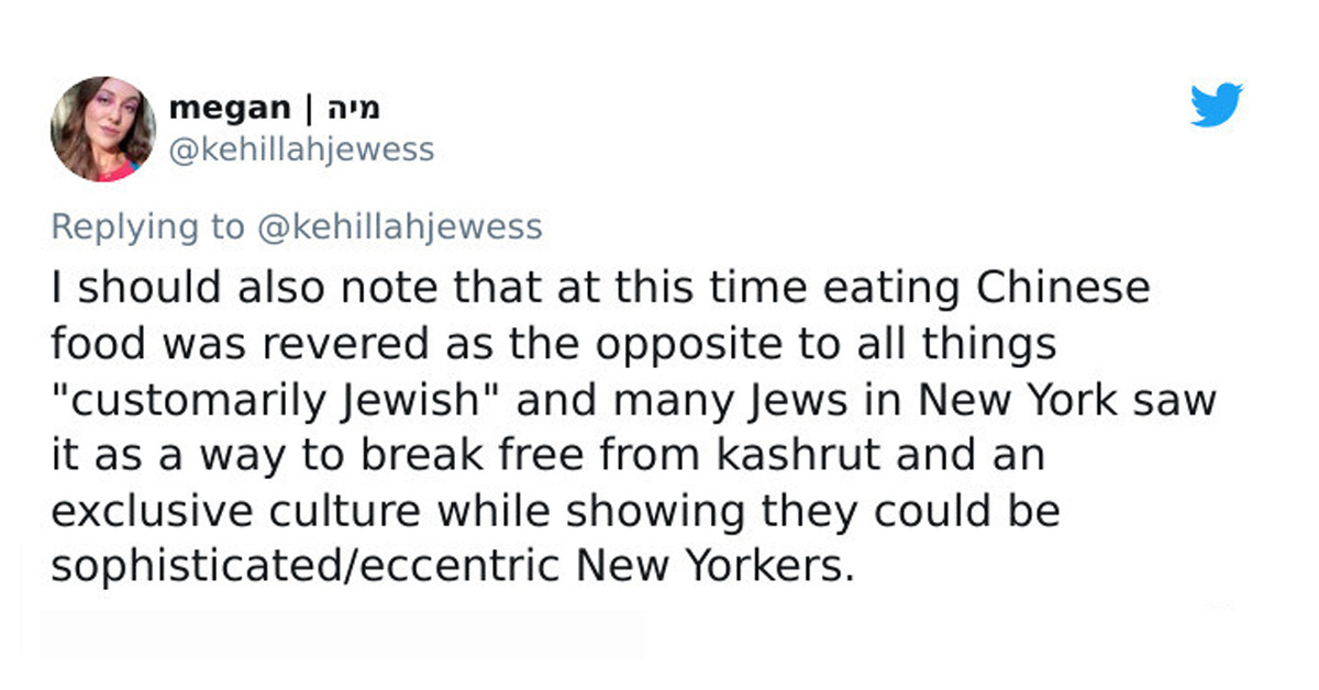 Viral Tweet Revealed Details Why Jews In New York "Always Eat" Chinese Food On Christmas
