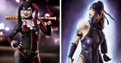 Australian Illustrator Creates Incredible Gallery Of Pop Culture Characters For Fans Of DC, Video Games, And More