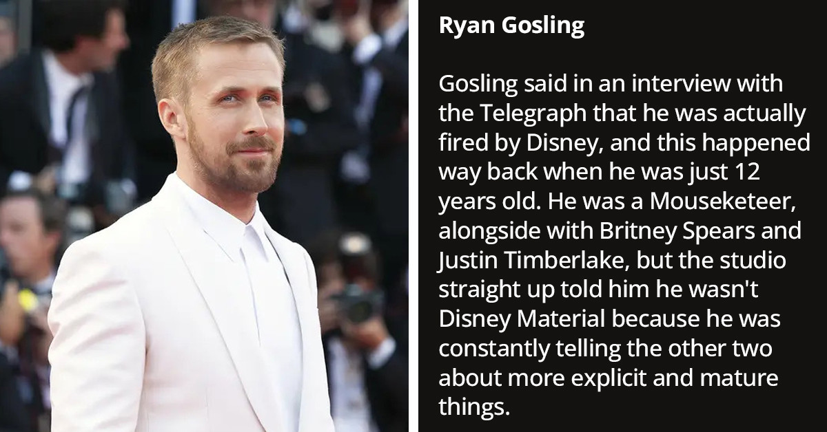 10 Movie Stars That Were Sacked By Disney And Here's Why