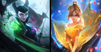 Artist With Over 1.4 Million Followers Creates Astonishingly Beautiful Disney Fan Art Pieces