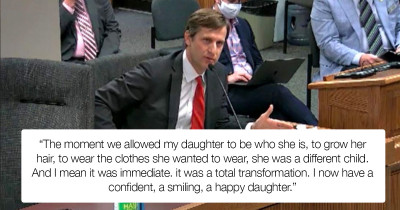 Christian Dad Explains In Emotional Speech How He Learned To Accept His Transgender Daughter