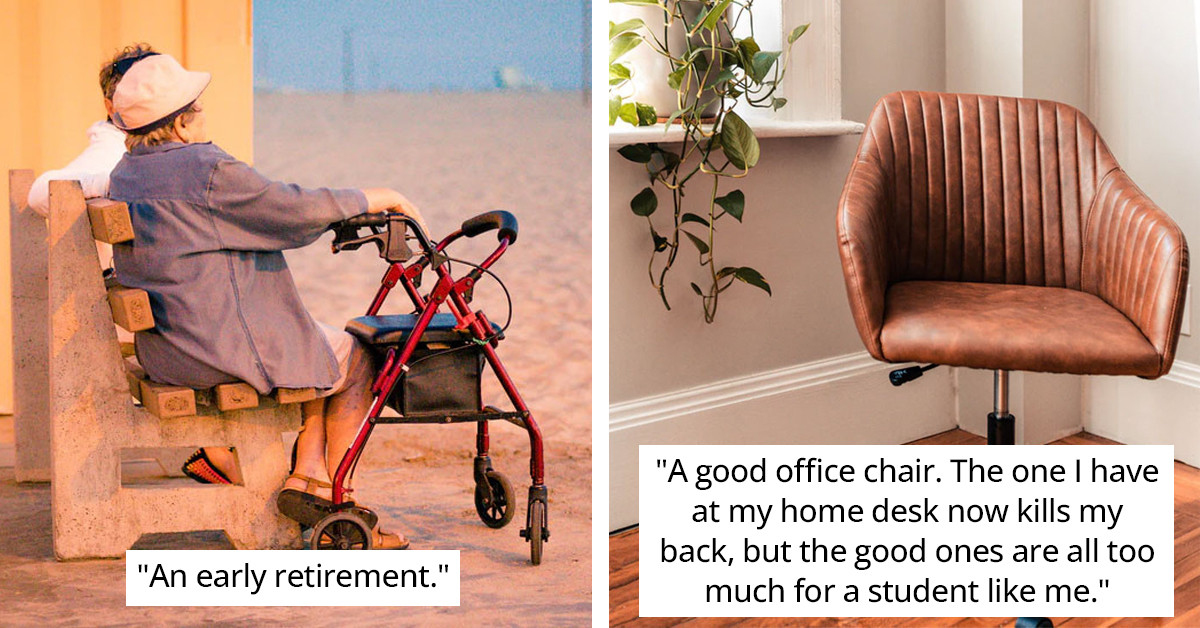 30 Redditors Gave Honest Answers About What They Would Buy If They Could