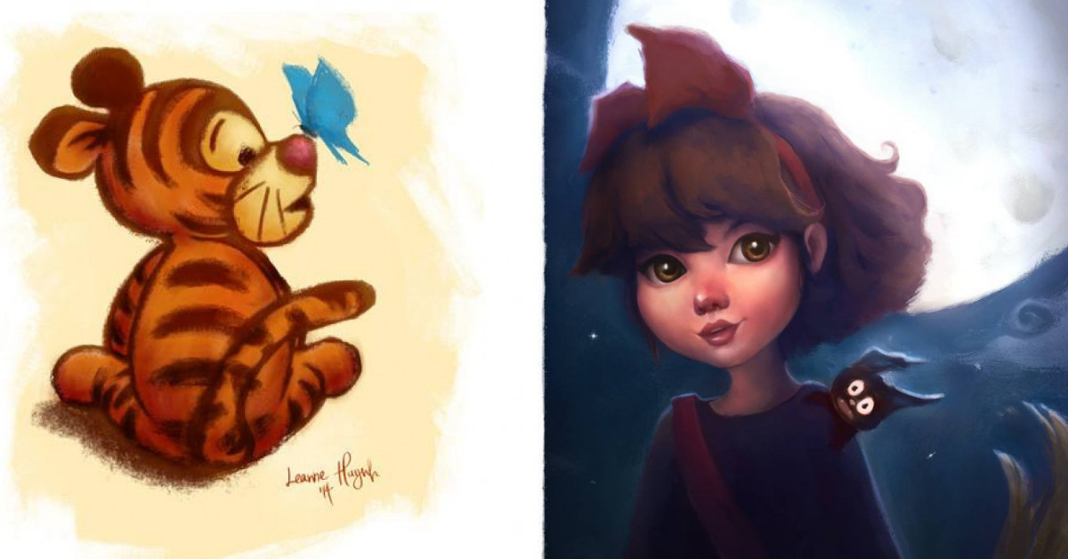 Here Are The Most Adorable Disney Character Illustrations That You Will Ever See