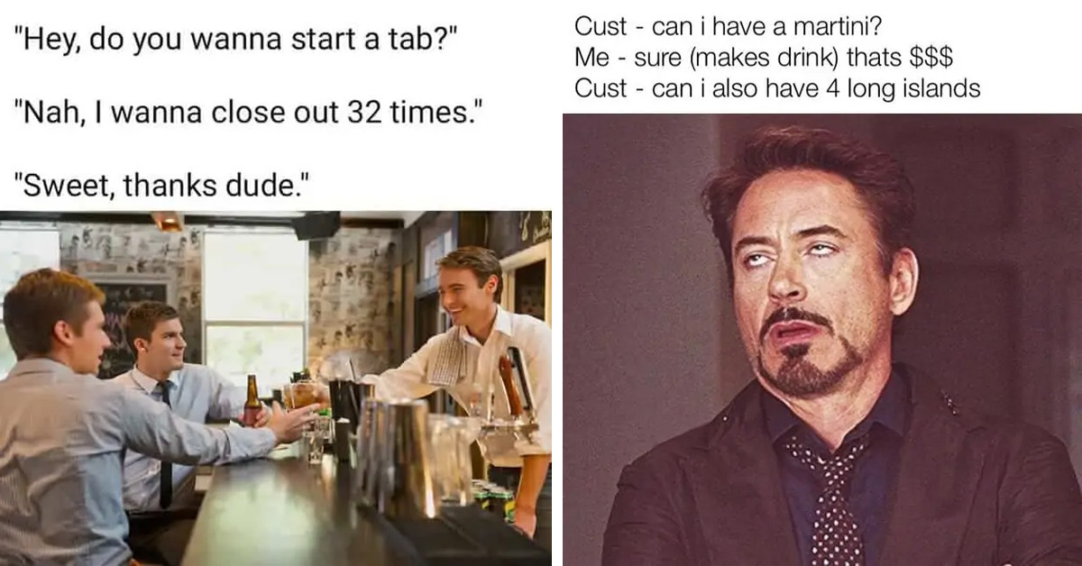 These Bartender Memes Turned The Tables And Mocked Deserving Customers In The Most Refreshing Ways