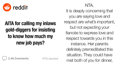 Rude Parents Locked Their Future Son-In-Law In A Room With Them And Threatened Him To Reveal His Salary