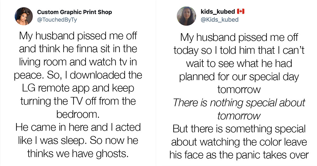 30 People Share The Pettiest Things They Did When They Were Furious With Their Partners