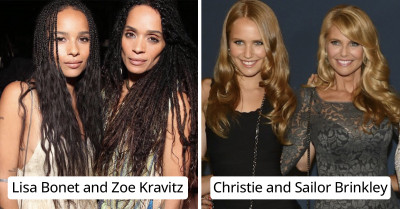 17 Celebrity Mother and Daughter Duos Who Could Easily Pass for Twins