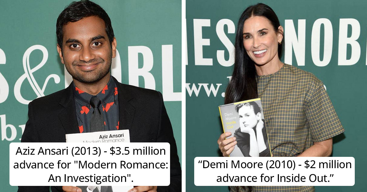 Celebs Who Landed Major Book Deals And Got Paid Insane Amounts Of Money To Write About Themselves