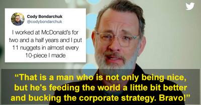 Tom Hanks Reacting To Nice Tweets Is Exactly What The World Needs Right Now