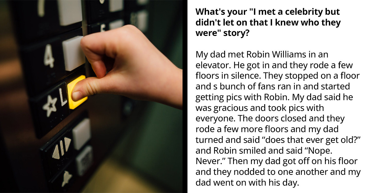 People Share Moments They Met Celebs But Didn’t Let Them Know They’ve Recognized Them