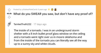 20+ Absurd But Entertaining Replies To Something You Swear You’ve Seen But No One Believes You Because There’s No Proof