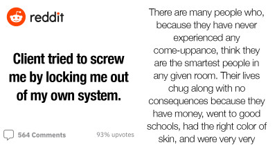 Conniving Lawyer Tries To Lock A Clever IT Developer Out Of His Own System But It Backfired Instantly