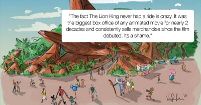 Disney Fan Designs 'Lion King' Themed Ride For Magic Kingdom That All '90s Kids Need To See